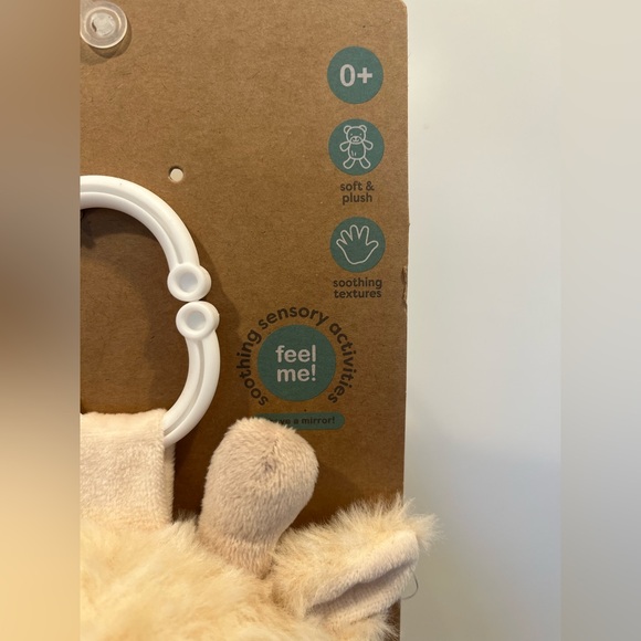 Dreamgro Plush Activity Buddy with Mirror - Cream - Picture 2 of 3